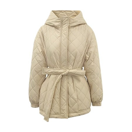 Women s Down Jackets Deals! Verugu Women s Winter Thicken Fur-Collar Coat Plus Size Ski Jackets Wint | Walmart (US)