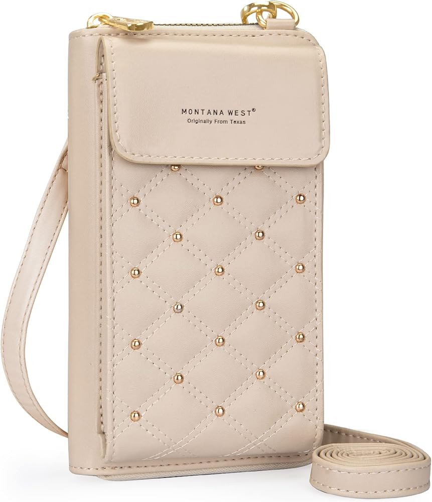 Montana West Small Crossbody Cell Phone Purse for Women RFID Blocking Cellphone Wallet | Amazon (US)