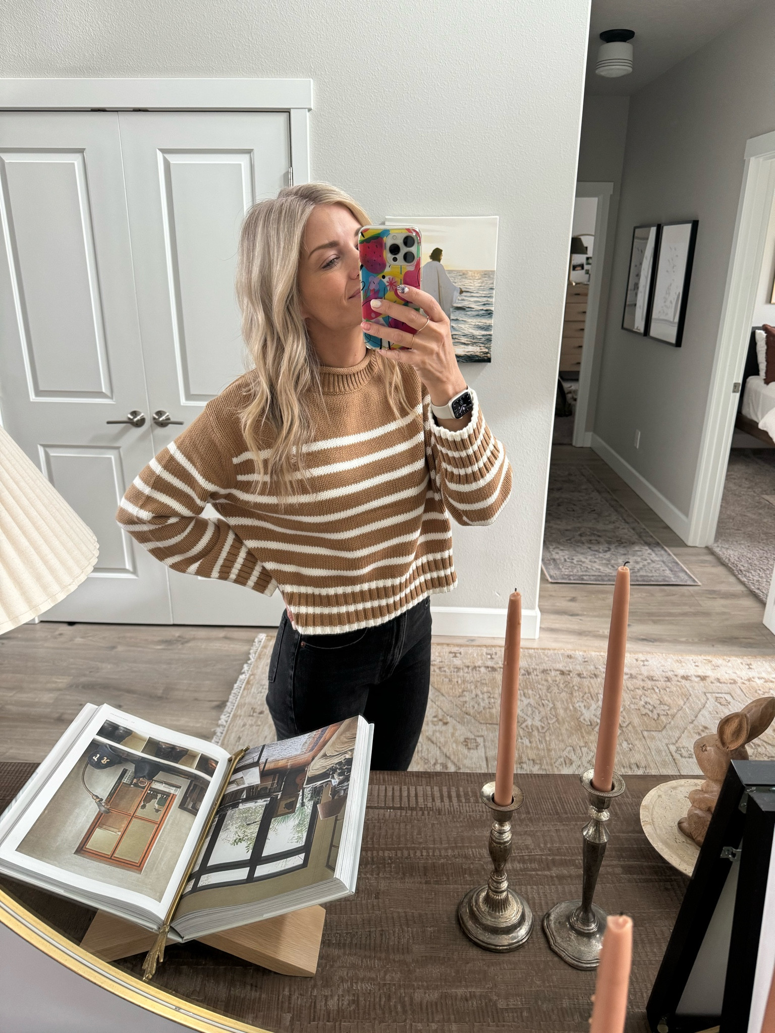 Loving this classic striped, cropped sweater. I snagged it to finish out spring and pull back out in the fall. Grab it for later while it’s on sale now!

#LTKfindsunder100 #LTKstyletip #LTKbeauty