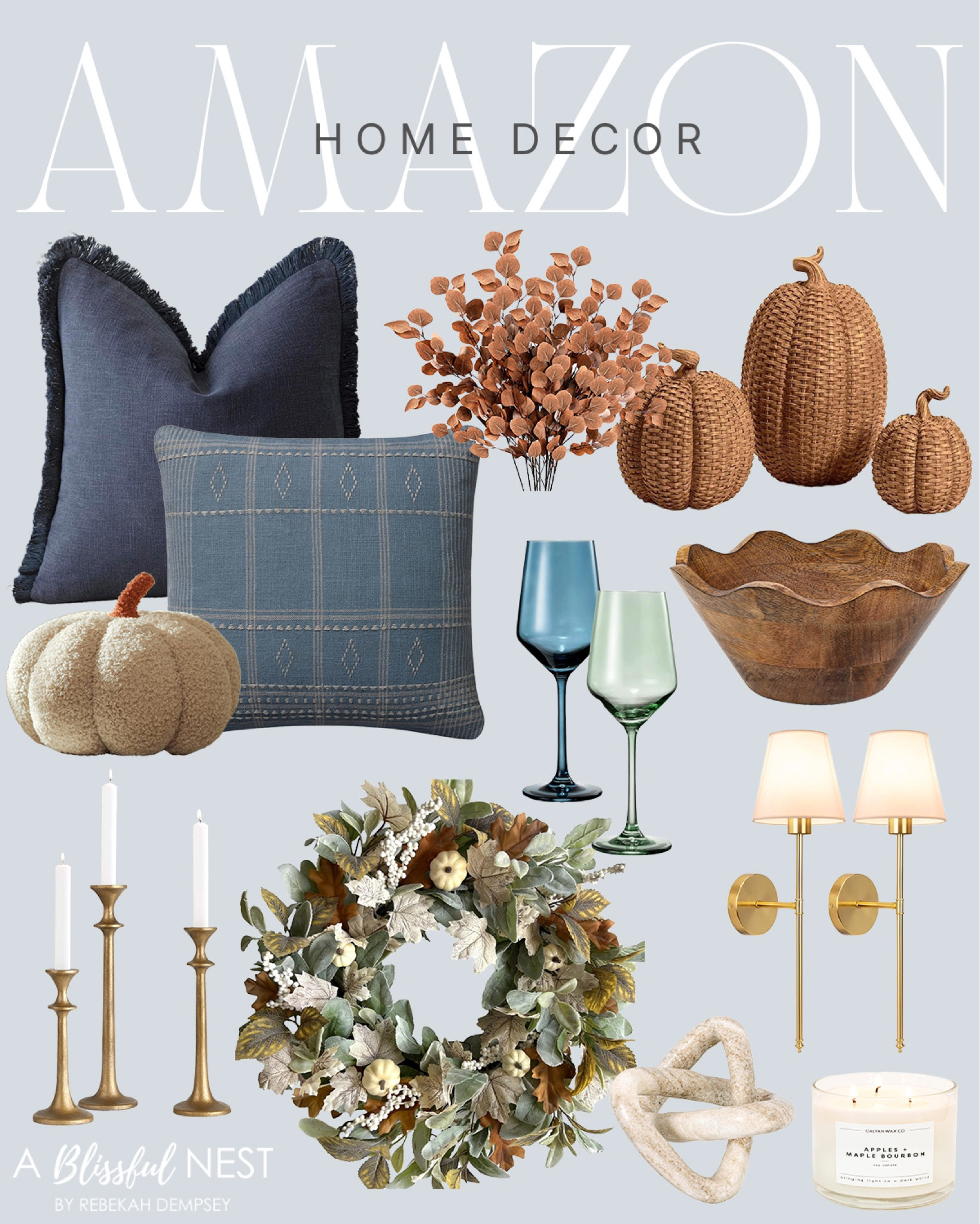 Amazon home decor finds for fall! 

#amazonhome

Amazon home. Amazon fall decor. Navy neutral fall home decor. Amazon fall throw pillow. Amazon pumpkin decor   

#LTKHome #LTKFindsUnder100 #LTKSeasonal