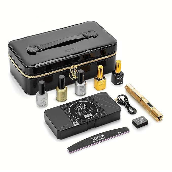 Apres Gel-X Nail Professional Starter Kit, 14 Sizes 00-9 w/ Half Sizes Included, Soft Gel Nail Ti... | Amazon (US)