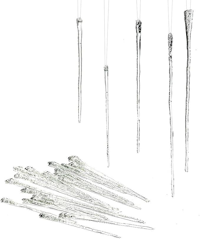 Department 56 Glass Icicle Ornament (Set of 24) | Amazon (US)
