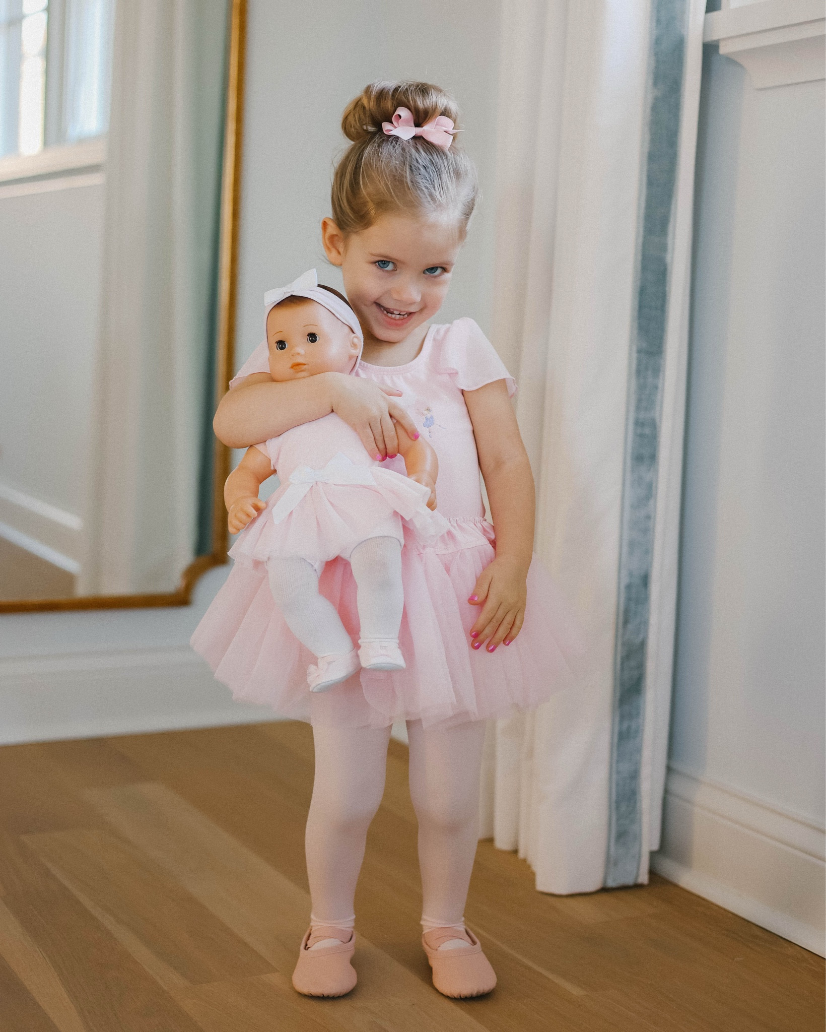 In her ballerina era 🩰 Blair has been loving her first year of ballet and loves matching her dolly even more! 💕

#LTKKids