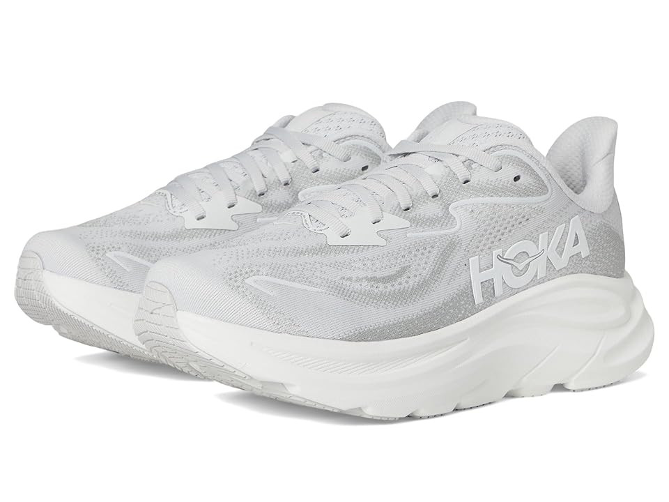 Hoka Clifton 10 Women's Shoes Cosmic Grey/Stardust : 8 B - Medium | Zappos