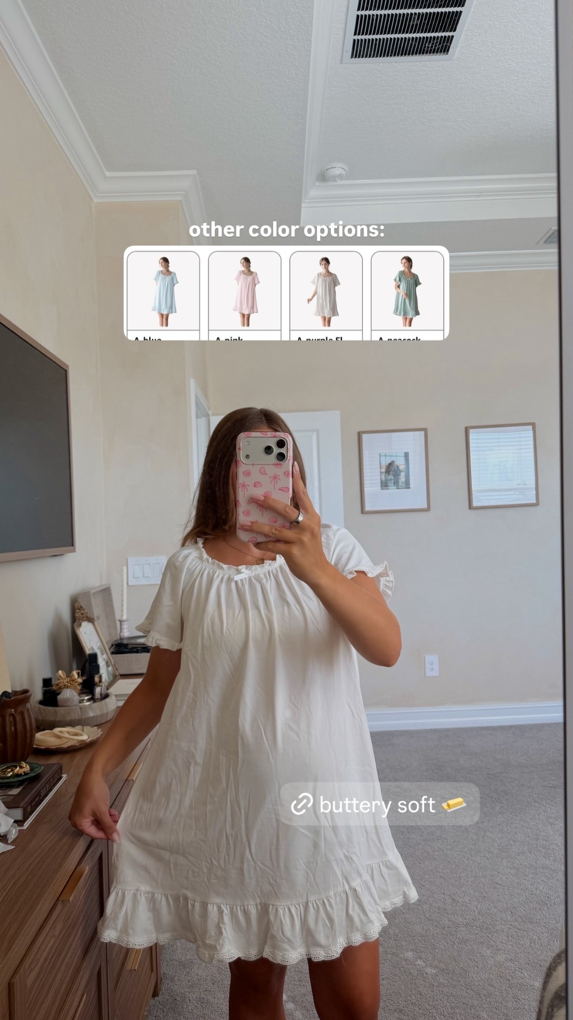 ordered this nightgown to pack in my hosito bag & wear after birthday! wearing a medium and comes in other color options!

#LTKBump #LTKmorningroutine #LTKBaby