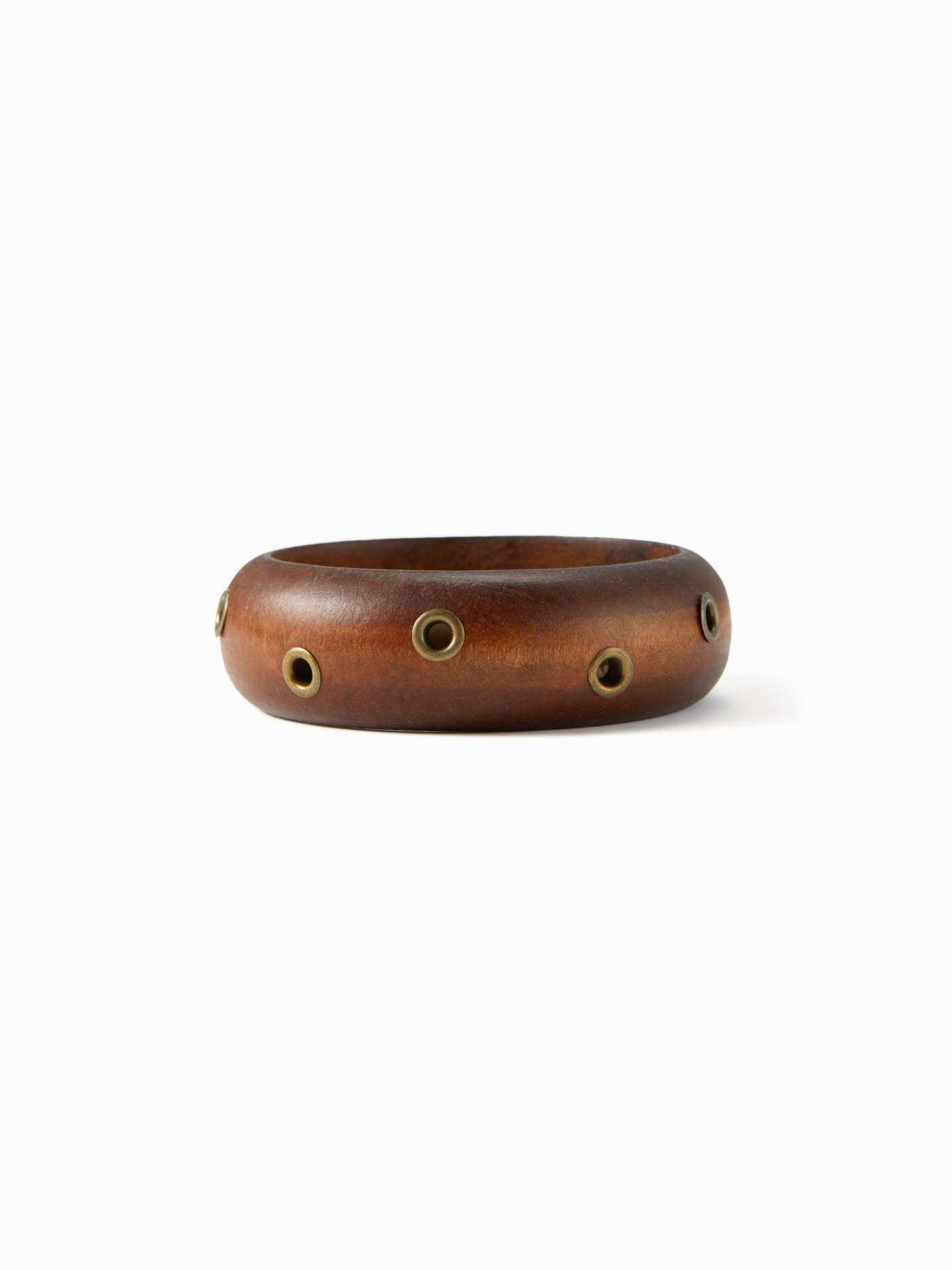 Wood WOODEN EYELET BRACELET For Daily Casual | Cider