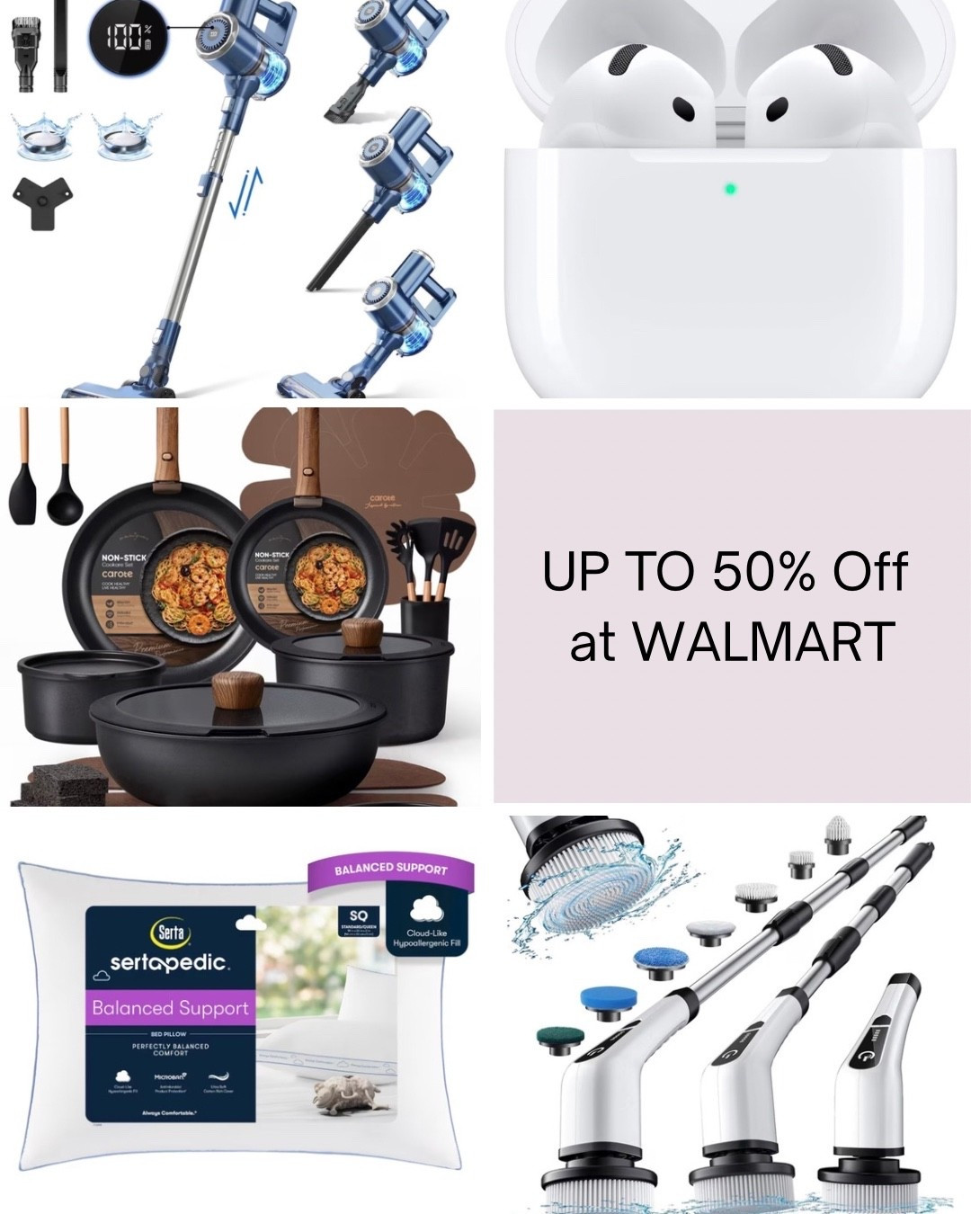 Up to 50% off deals at @Walmart
