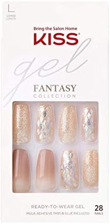 Kiss Nails Glam fantasy Nails- Hard To Forget, 1 Count | Amazon (CA)
