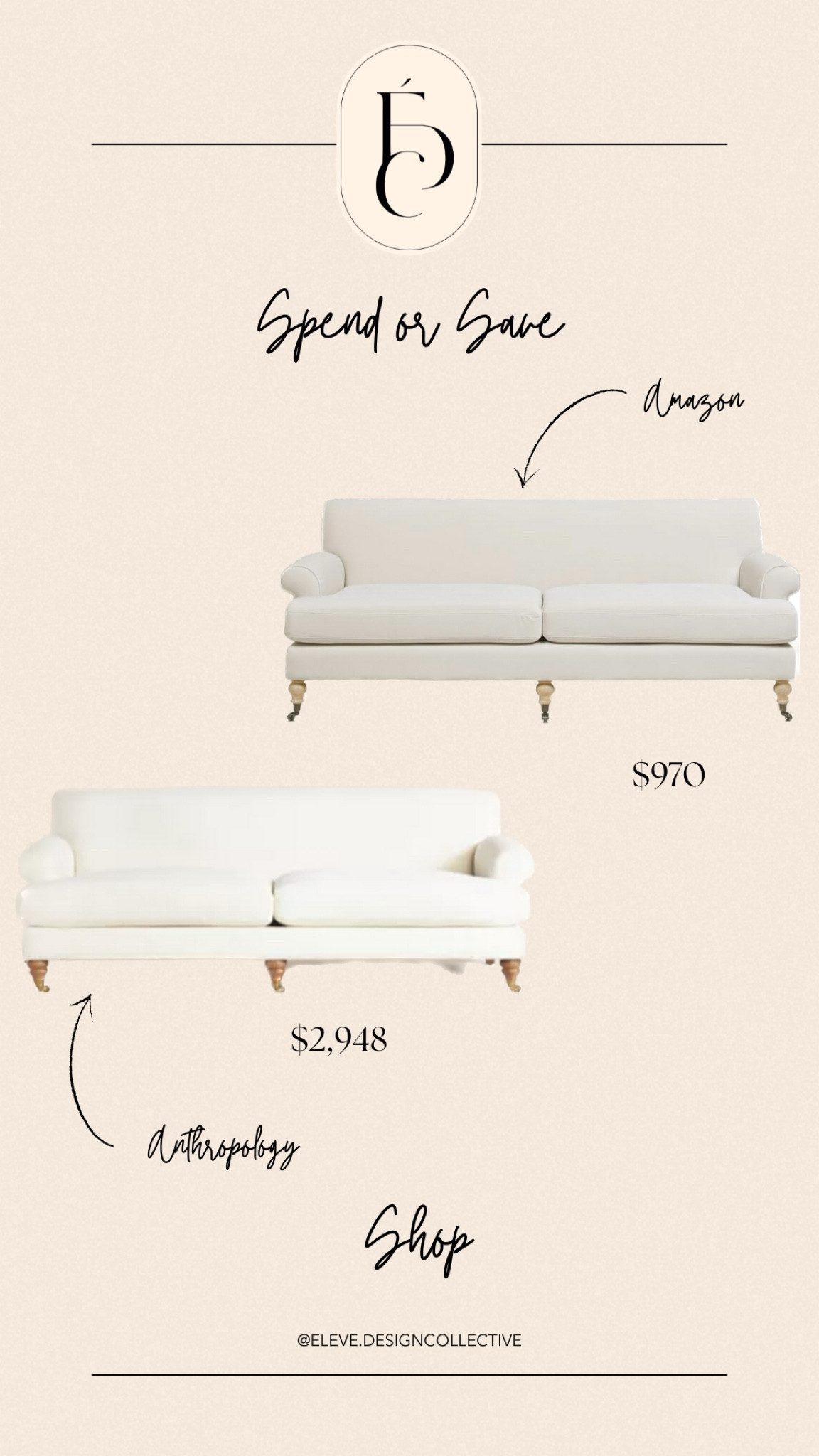 To spend or to save… that’s always the question! But this Amazon sofa is performance velvet 🫶

#LTKhome #LTKstyletip #LTKsalealert