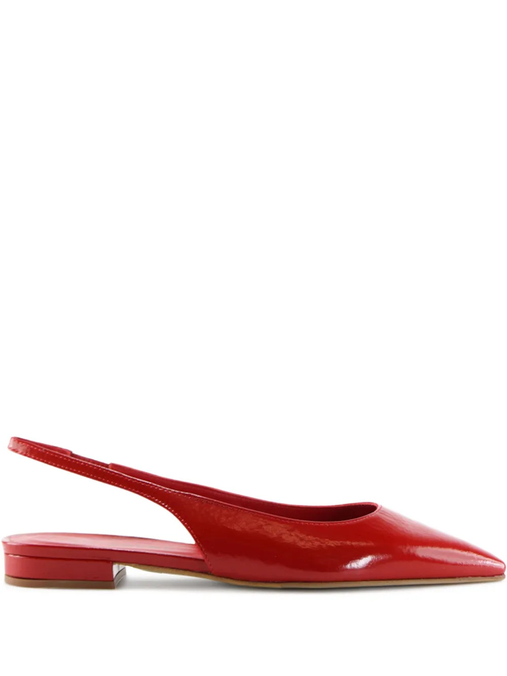 Notabene Gilda pointed-toe Slingback Ballerinas | Red | FARFETCH | Farfetch Global