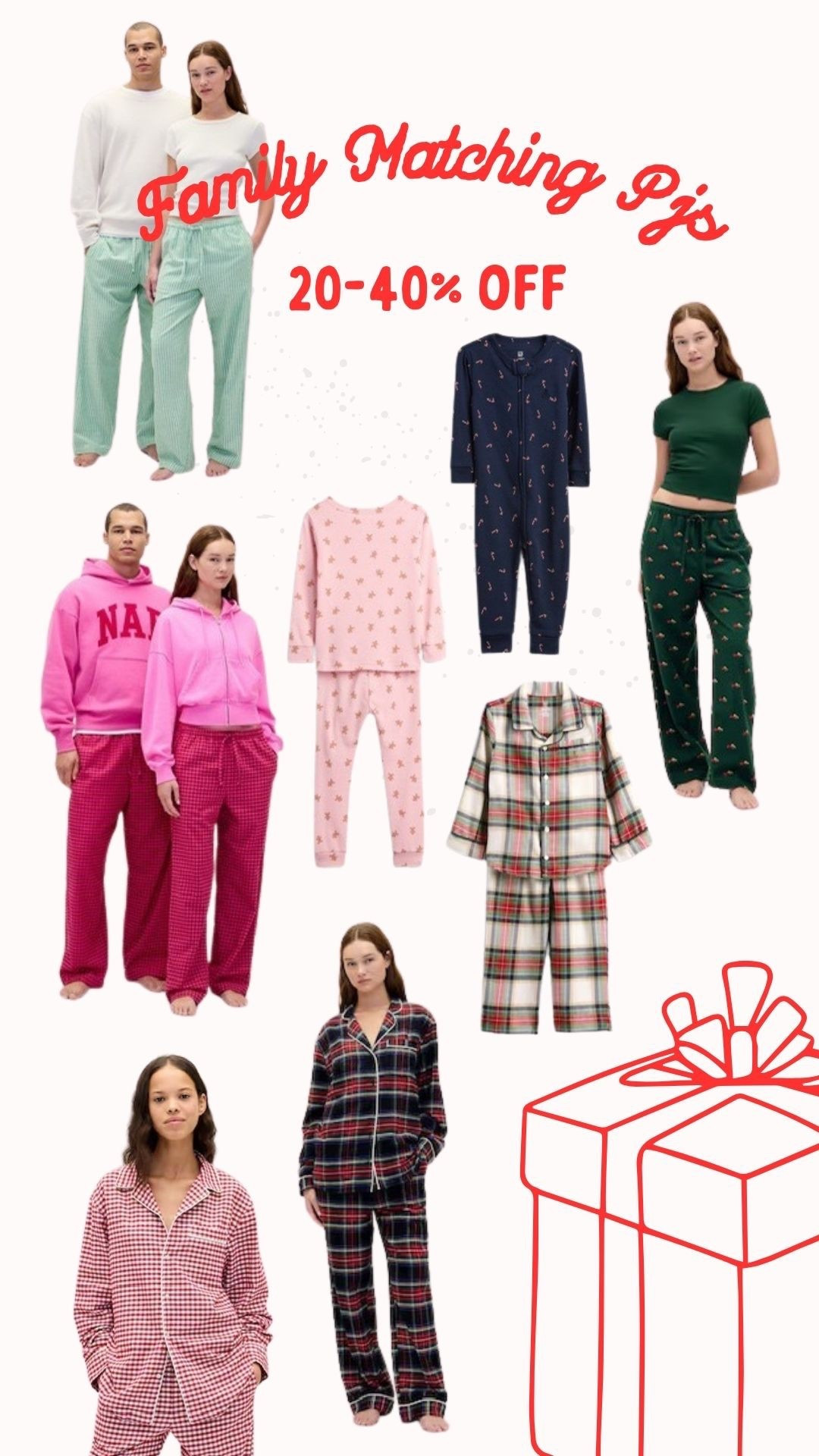 Family matching holiday pjs most 20-40% off!

#LTKGiftGuide #LTKSaleAlert #LTKHoliday