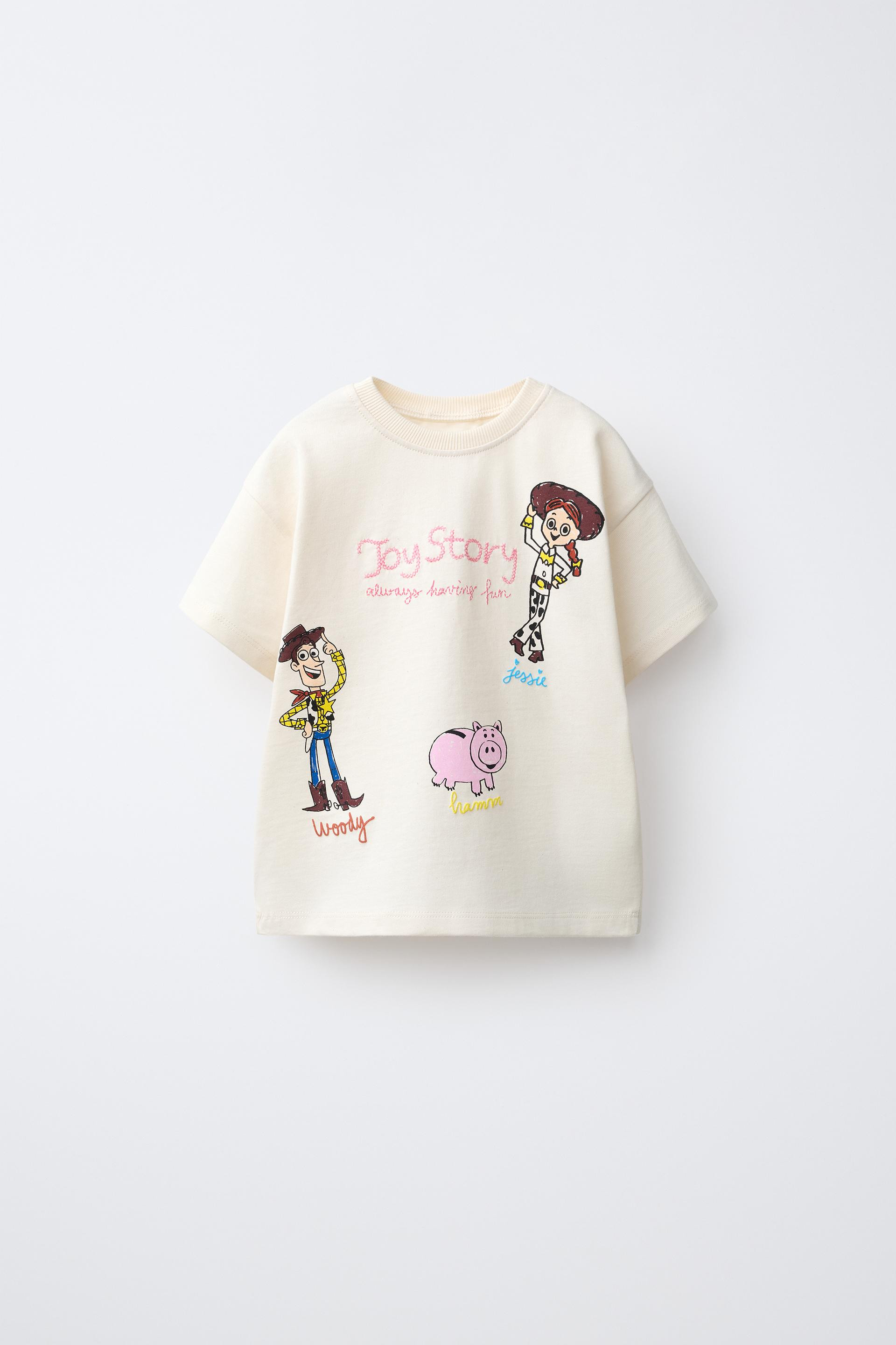 Zara - Toy Story© Disney Pixar Graphic T-Shirt - Mid-Ecru - 3 Years (38,6 Inches) - Kids | Zara US