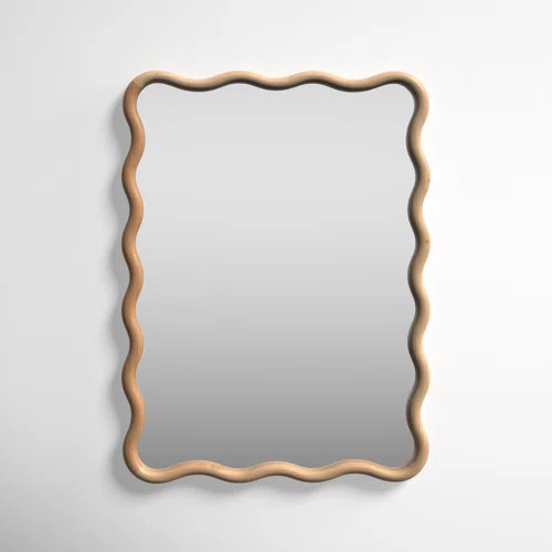 Wilmot Scalloped Wood Wall Mirror | Wayfair North America