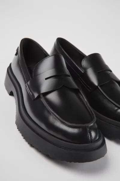 Camper Walden Leather Loafers in Black, Women's at Urban Outfitters | Urban Outfitters (US and RoW)