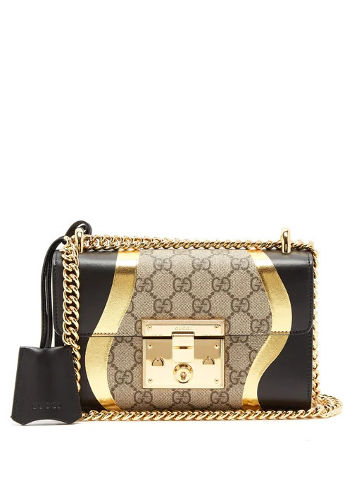 Padlock GG Supreme small cross-body bag | Gucci | Matches (US)