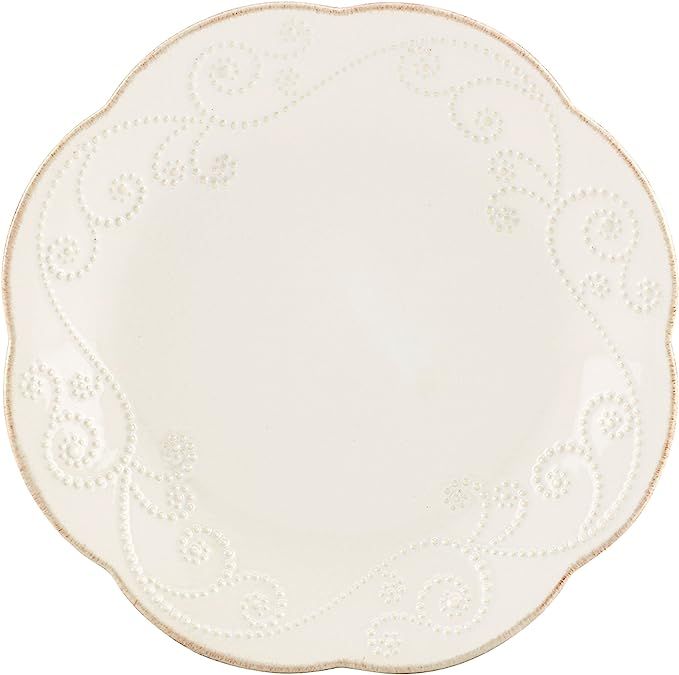 Lenox French Perle Dessert Plates, White, Set of 4 - | Amazon (US)