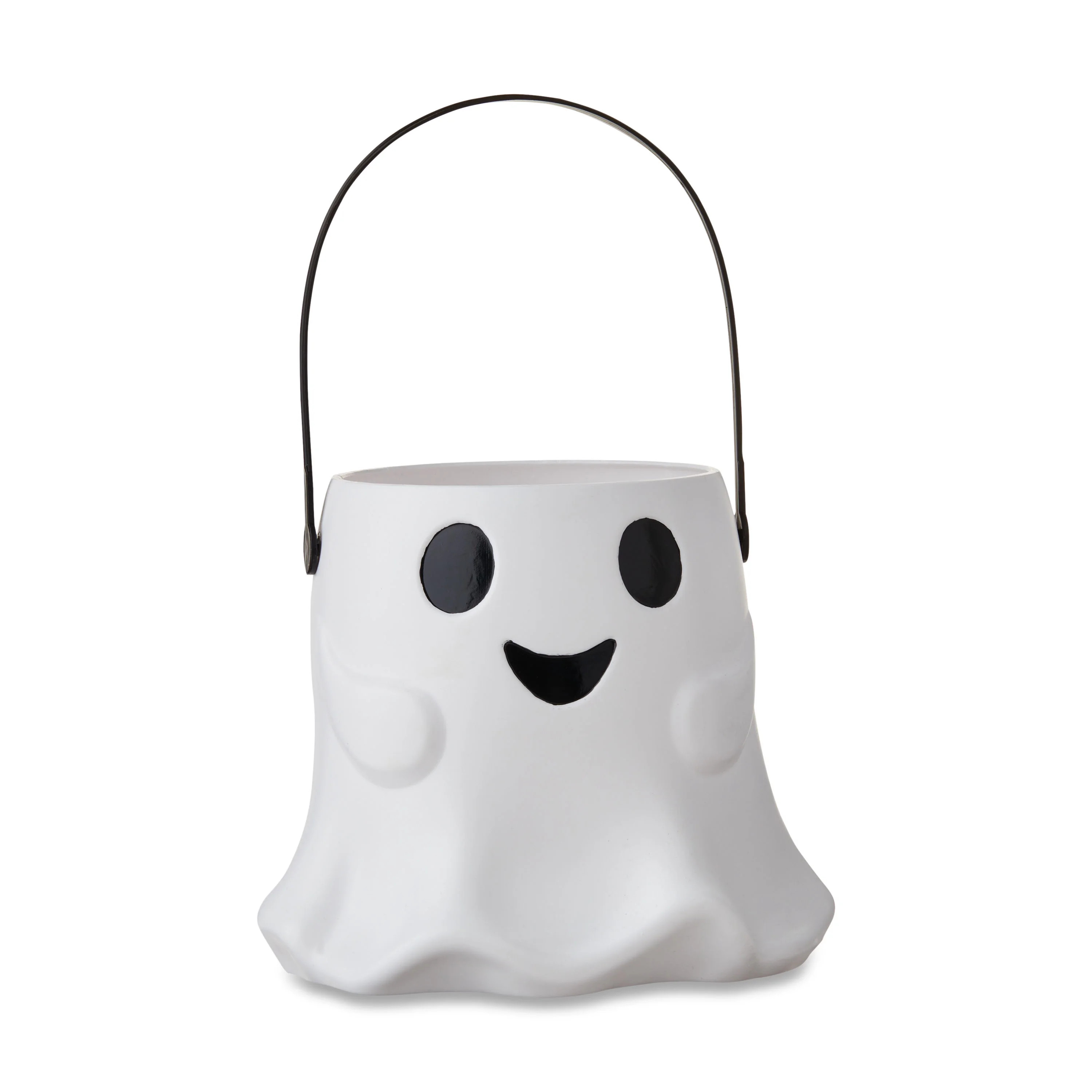 Ghost Pail, White, Halloween Treat Bucket, Summer Frights by Way To Celebrate | Walmart (US)