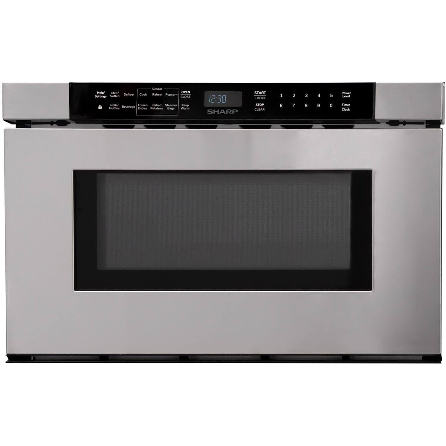 Sharp 24-inch Built-In Microwave Drawer Oven Stainless Steel SMD2440JS - Best Buy | Best Buy U.S.
