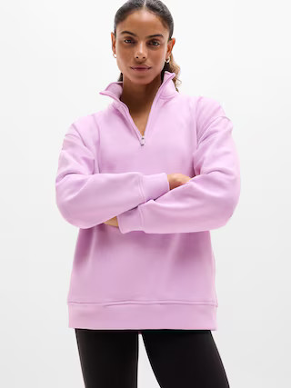 Forever Fleece 1/4 Zip Sweatshirt | Athleta