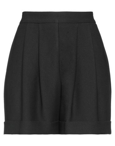 Hebe Studio Woman Shorts & Bermuda Shorts Black Size 10 Polyester | YOOX (US)