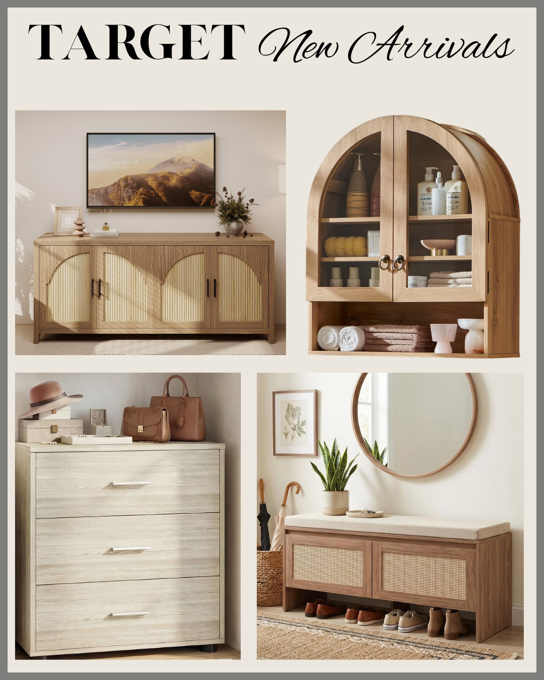 Fresh, trending, and totally worth it ✨
These finds are too good to gatekeep.

Arched Bathroom Wall Cabinet with Drawer,
Media Center TV Console with Storage for Living Room & Bedroom, Brown Oak
Rattan Shoe Storage Bench with Cushion, Compact Entryway Shoe Cabinet with Doors, Small Space Organizer, Hidden Shoe Rack with Seating
Closet Cabinet with 3-Drawers, Dresser with Food Pads, Nightstand, Beige Oak 

 #LTKSeasonal #LTKHome #LTKSaleAlert