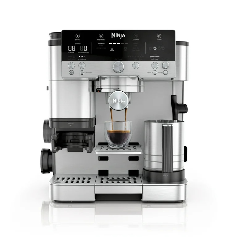 Ninja Luxe Cafe Premier Series, Stainless Steel Espresso Machine and Drip Coffee Maker with integ... | Walmart (US)