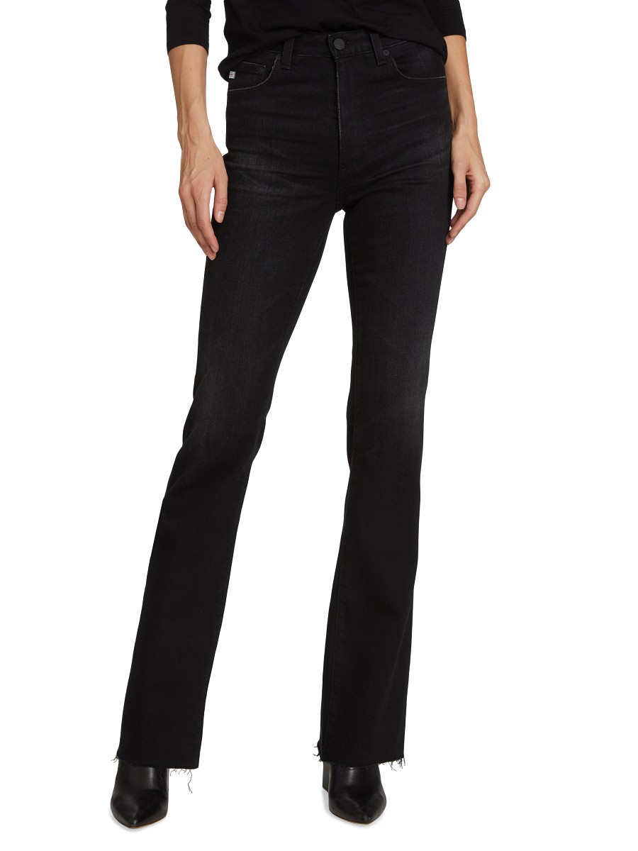 AG Jeans Alexxis Boot-Cut Jeans - Black - Size 32 (10-12) | Saks Fifth Avenue OFF 5TH