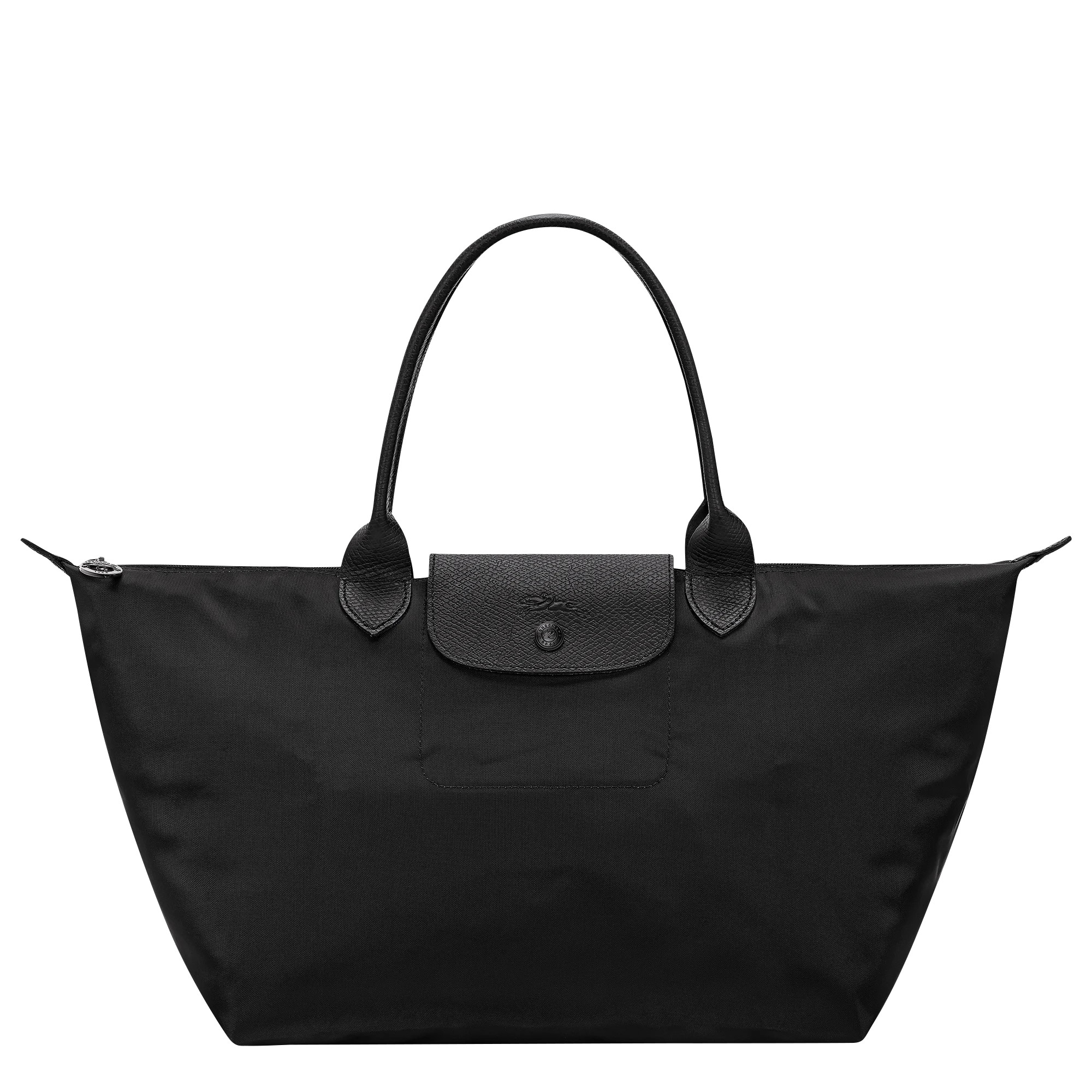 Le Pliage One L Handbag Black - Recycled canvas | Longchamp US | Longchamp