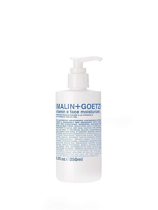 Malin + Goetz Vitamin E Face Moisturizer – hydrating, balancing, nourishing, face lotion for dr... | Amazon (US)