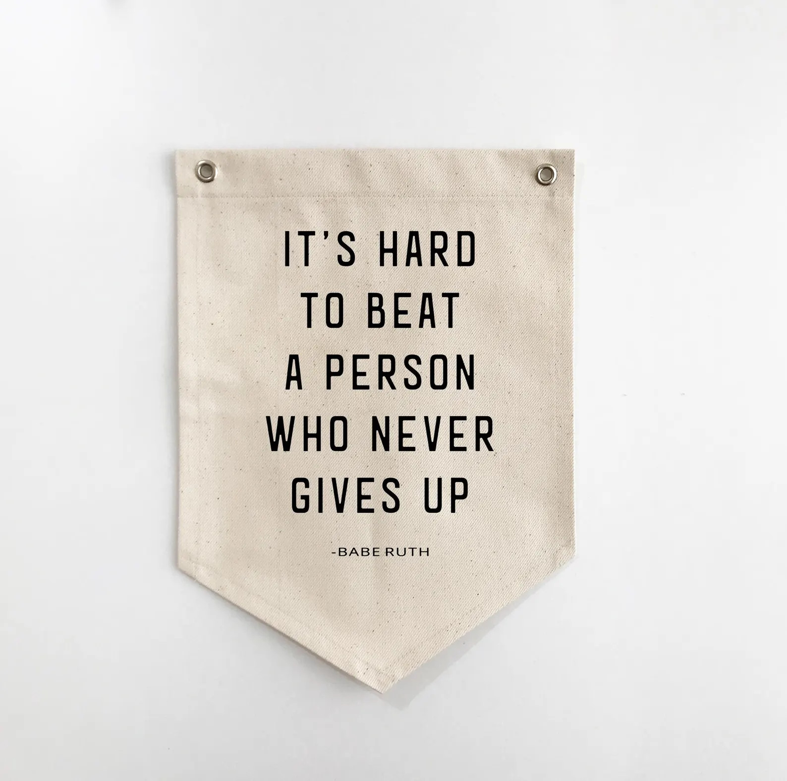 Babe Ruth Quote Canvas Banner – Baseball Sports Decor, Cotton Tapestry - Etsy | Etsy (DACH)