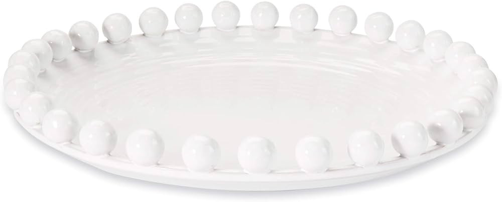 Mud Pie Boss Raised Dot Round Platter | Amazon (US)