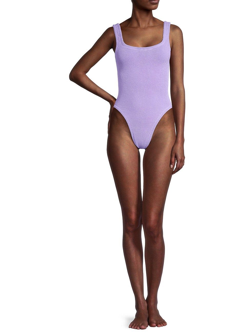 Crinkle One-Piece Swimsuit | Saks Fifth Avenue