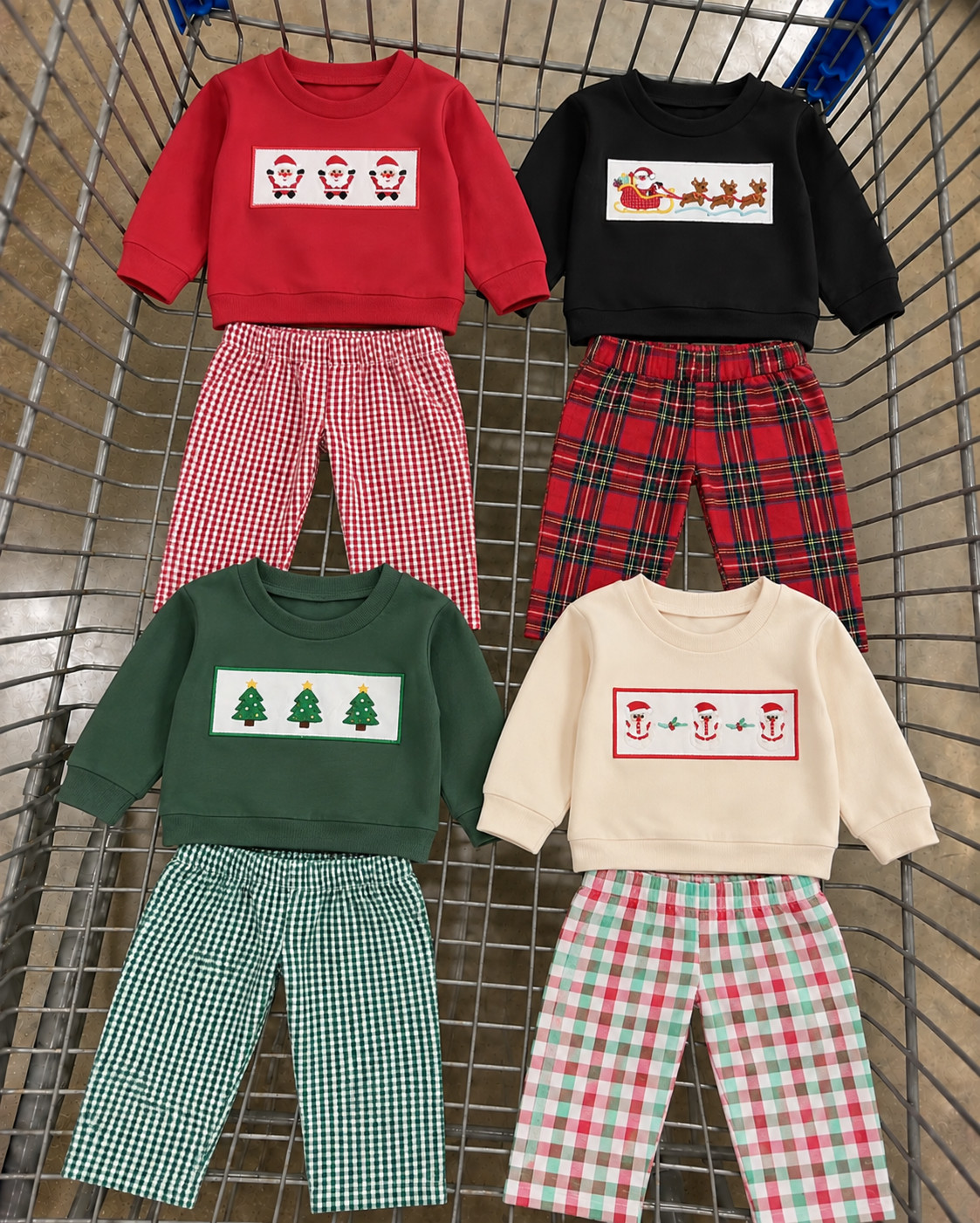 These Christmas sets are too cute! 🎅🎄❤️ So many adorable mix + match options for all the holiday festivities.
-
#ChristmasOutfits #ToddlerChristmas #KidsHolidayStyle #HolidayFinds #ChristmasKids  

 #LTKmomlife #LTKBaby #LTKKids