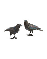 Set Of 2 7in Crow Figures | Halloween | Marshalls | Marshalls