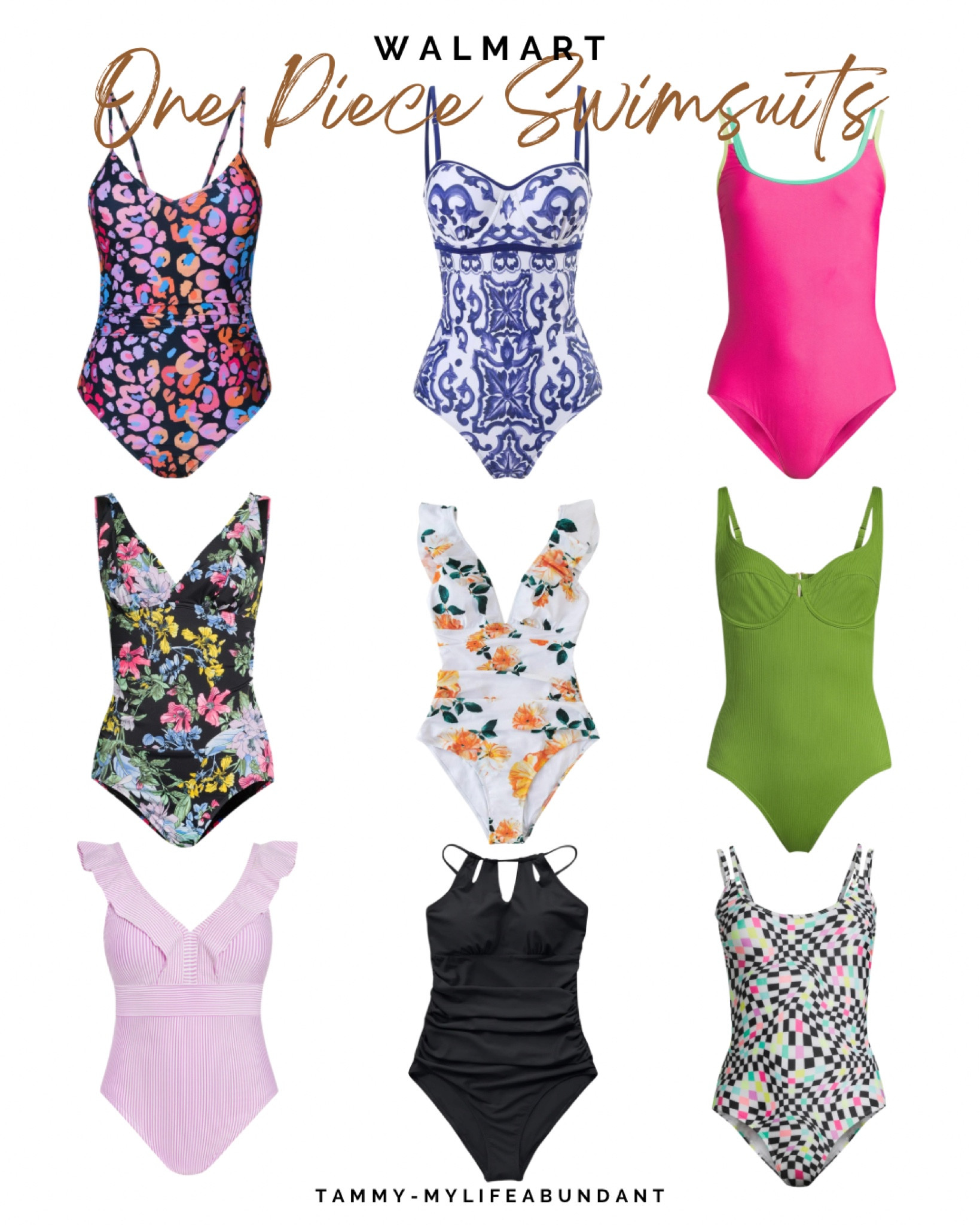 Walmart One Piece Swimsuits 
#walmartfinds

#LTKstyletip #LTKswim #LTKfindsunder50