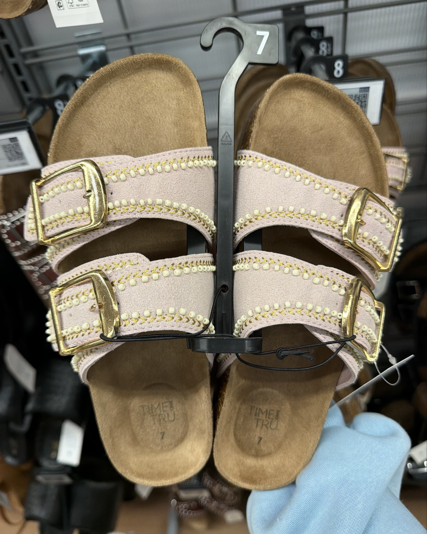 These studded buckle sandals are such a good find 🤎✨

They have that classic cork footbed look with the double buckle straps and stud detail that makes them feel way more elevated than the price. The neutral colors make them super easy to style with everything from denim shorts to casual spring dresses.

And the price… only $22.98 🙌 such a good budget-friendly option if you love that designer-inspired sandal look.

Linked here so you can easily find them!

#LTKStyle #LTKShoeFinds #SpringShoes #BudgetStyle #AffordableFashion #MomStyle #CasualStyle #SpringOutfits

#LTKU #LTKootd #LTKgrwm