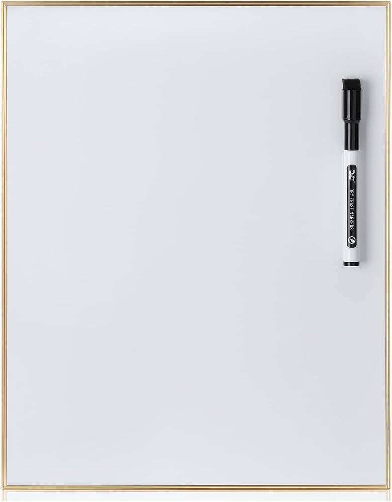 Mr. Pen- Dry Erase Board, 14” x 11” Aluminum Frame, White Board Small, White Board Dry Erase,... | Amazon (US)