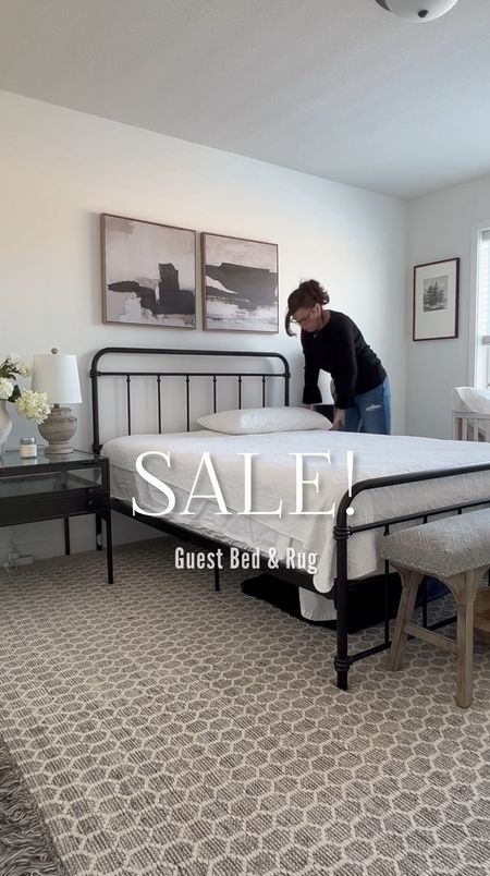 My guest room bed and rug are on sale at grey price points! The rug is clearanced so grab quick if interested  

#LTKStyleTip #LTKHome #LTKSaleAlert