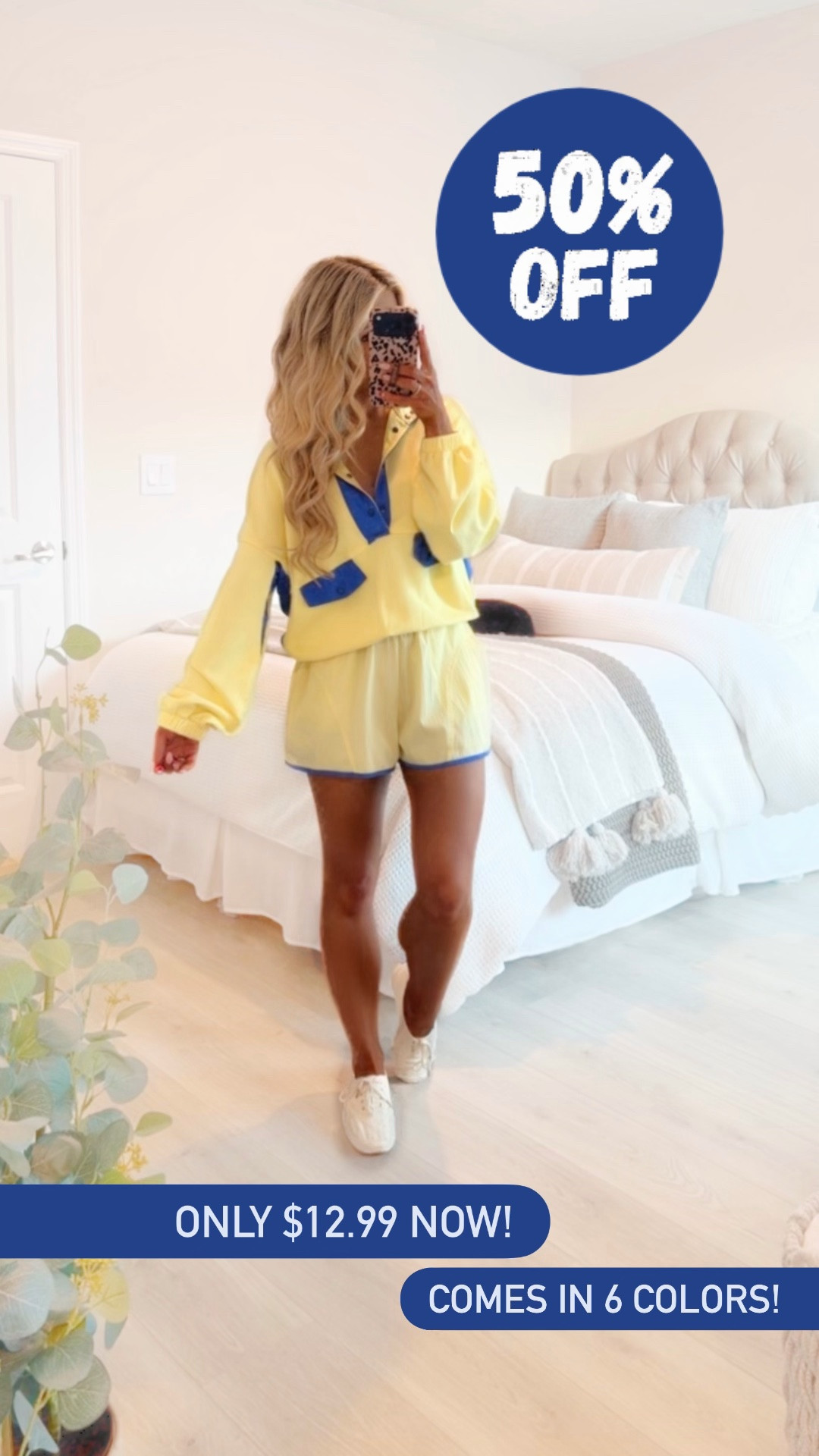 Butter Yellow Matching Set on SALE! 

USE CODE: T97S7X8X  for 50% OFF through 5/20

This Free People Look for Less is styled for a casual summer outfit, travel outfit, working out, lounge set, or walking. This butter yellow jacket + matching butter yellow athletic shorts outfit is perfect for an easy everyday outfit. Both the Amazon + Free People version of this matching set comes in a variety of color! 

Cozy set, yellow set, athleisurewear, casual outfit

#LTKSaleAlert #LTKootd #LTKActive