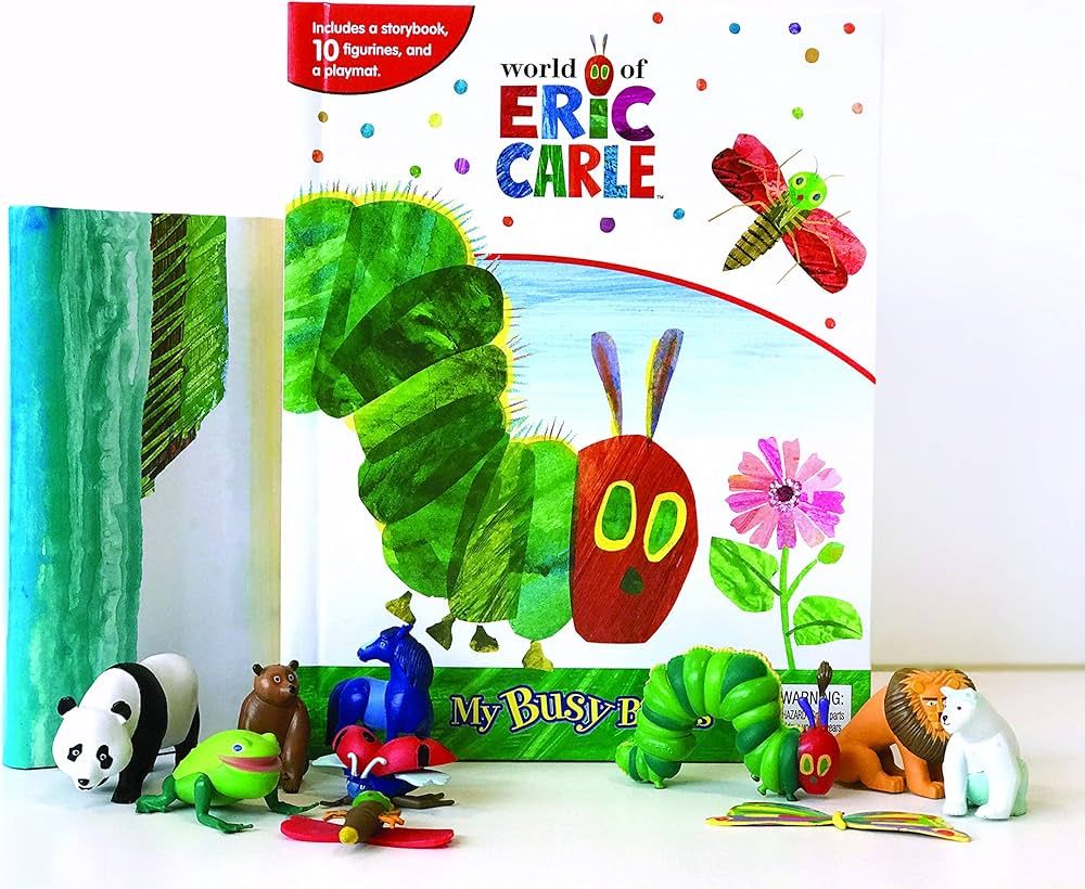 Phidal - Eric Carle My Busy Book -10 Figurines and a Playmat | Amazon (US)