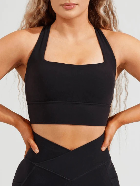 Revolution Sports Bra - Onyx Black | Buffbunny