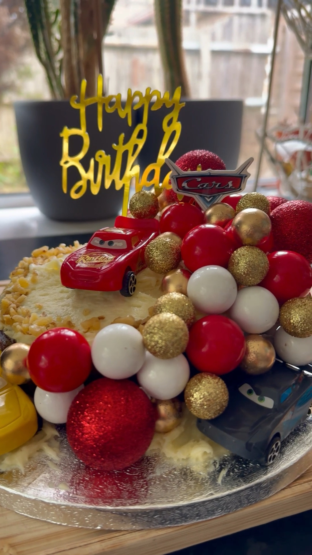 DIY McQueen birthday cake 🎂 
Carrot cake from Waitrose, decorations from Amazon 

#LTKKids #LTKFamily #LTKParties