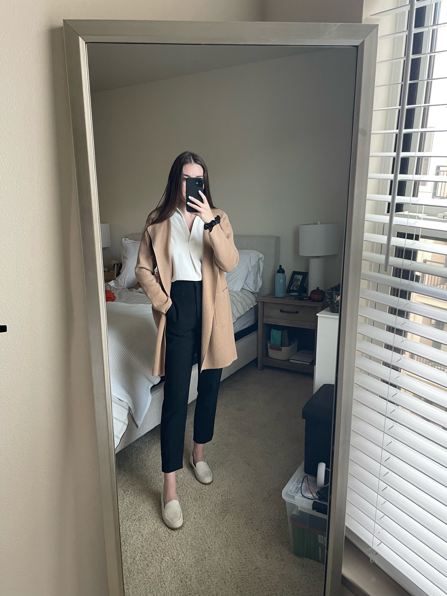 top is nordstrom rack old, pants are zara high waisted pants 

#LTKworkwear #LTKunder100 #LTKshoecrush