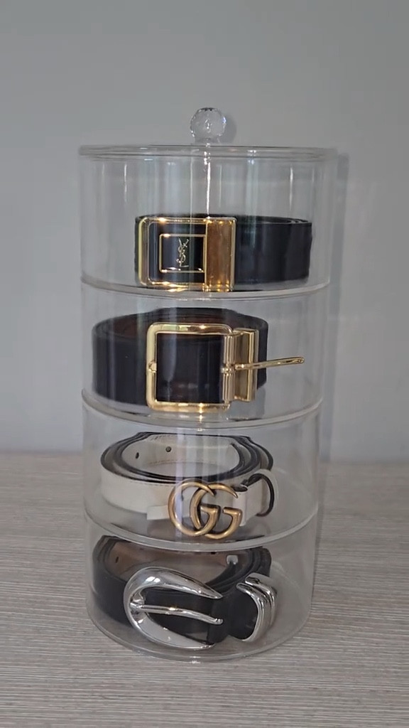 ￼ Acrylic, belt holder, sunglasses, dividers, organizer, purse, hooks, brass, closet, French, modern.

#LTKSaleAlert #LTKOver40 #LTKHome
