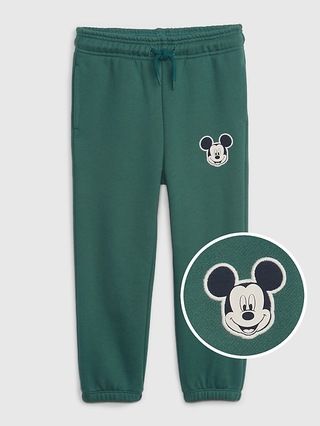 babyGap | Disney Organic Cotton Mickey Mouse Fleece Joggers | Gap (CA)