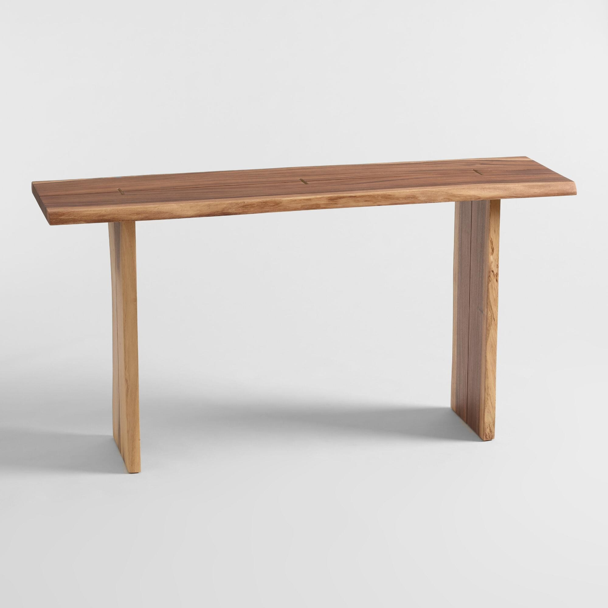 Live Edge Wood Sansur Console Table by World Market | World Market