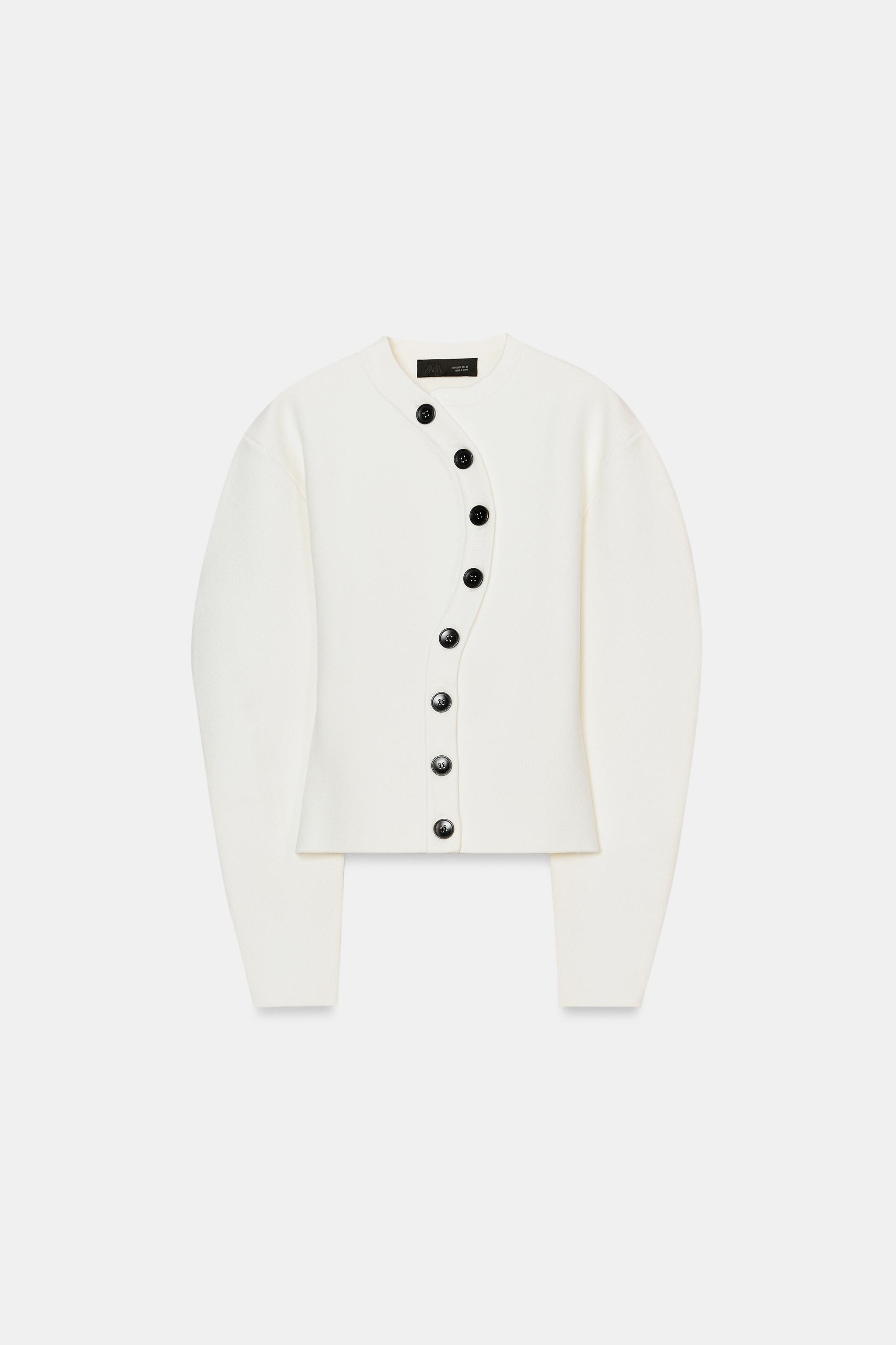 WRAP KNIT JACKET | Zara Canada