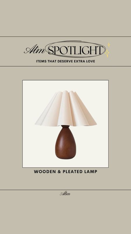 ATM Spotlight - Wood Pleated Lamp // under $80!

deals, deal of the day, home deals, home decor finds, home decor, deals, lamp, pleated lamp, affordable lamp, etsy finds, etsy favorites 

#LTKHome #LTKStyleTip #LTKFindsUnder100