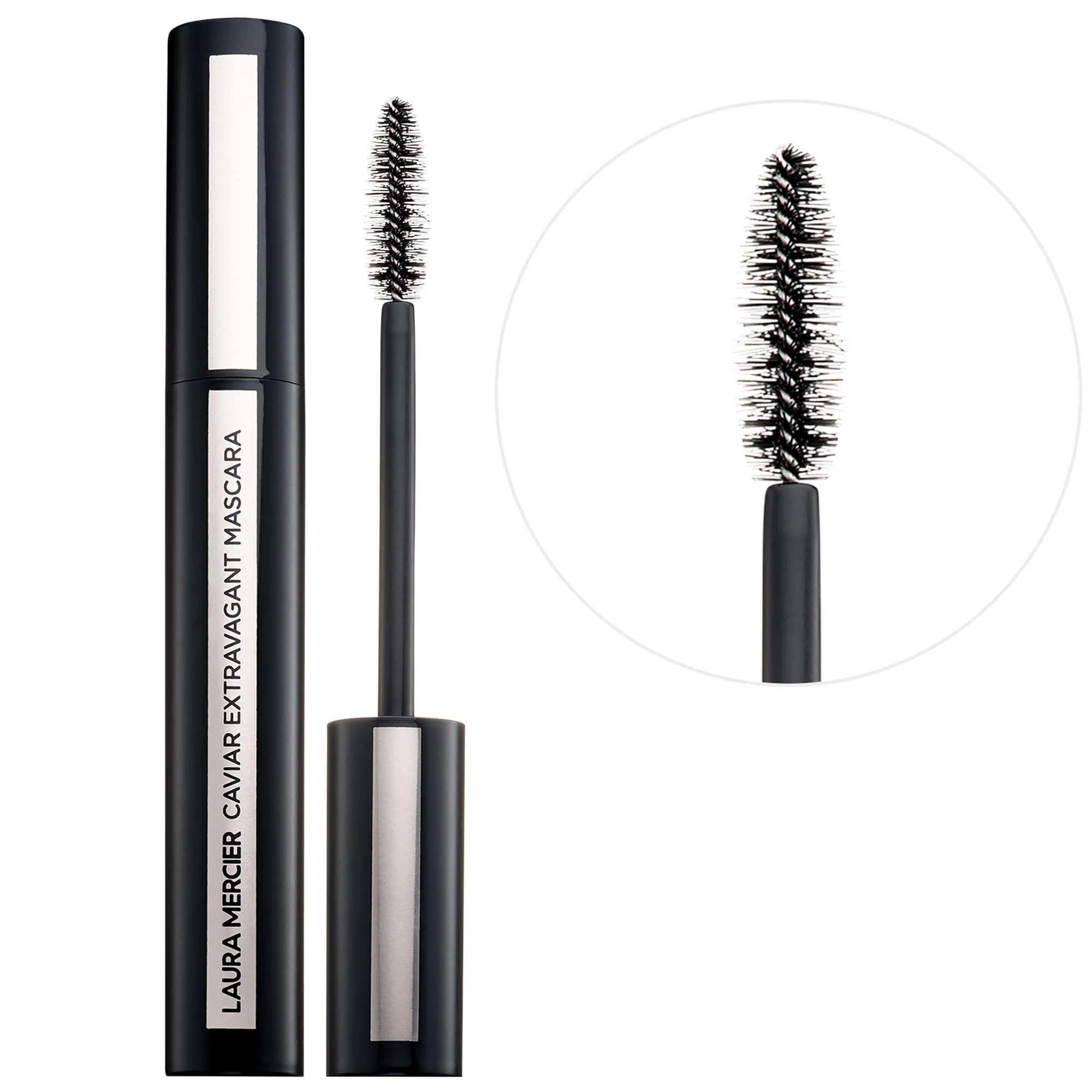 Laura Mercier Caviar Extravagant Volumizing & Lengthening Mascara Black 0.287 oz / 8.5 mL | Sephora (US)