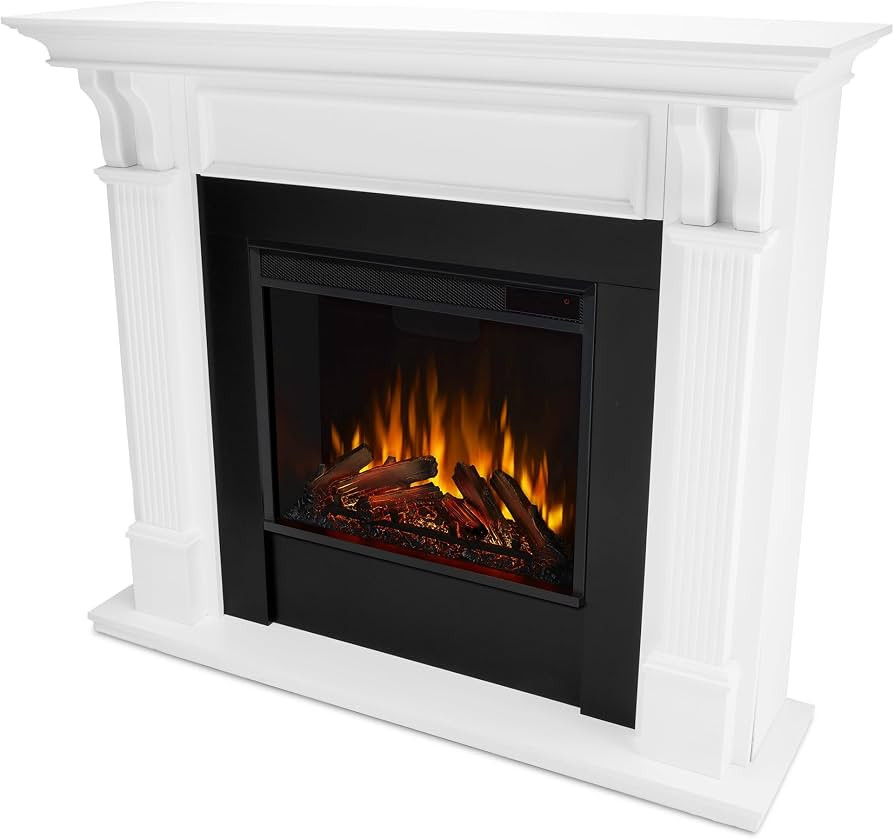 Real Flame Ashley 48" Electric Fireplace with Mantel for Living Room or Bedroom, Replaceable Fire... | Amazon (US)